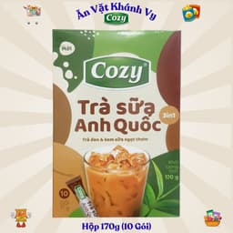 Trà sữa Cozy Matcha 3in1, Trà Sữa Anh Quốc Gộp 170g (10 gói) - HÀNG CHÍNH HÃNG 2