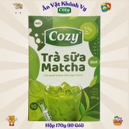 Trà sữa Cozy Matcha 3in1, Trà Sữa Anh Quốc Gộp 170g (10 gói) - HÀNG CHÍNH HÃNG 3