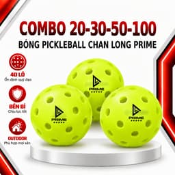 [CHÍNH HÃNG] Combo 20/30/50/100 Bóng Pickleball CHANLONG PRIME, Bóng Outdoor Bền Bỉ, Bay Ổn Định 1