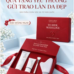 [Set Quà] Combo Kem Dưỡng Trắng Body Bio Intensive Light Cream+ Ủ Trắng Da Mặt Whitening Face Mask USOLAB 2