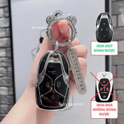 [2026-2027] Ốp Chìa Khóa VinFast VF6 VF7 VF8 VF9 2026 TPU Cao Cấp Ôm Sát Chìa Zin Chống Xước Bền Đẹp 6