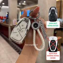 Ốp Chìa Khóa VinFast VF6 VF7 VF8 VF9 Đời 2026-2027 – Ốp Khóa TPU Form Zin Cao Cấp Chống Trầy Chống Bụi 5