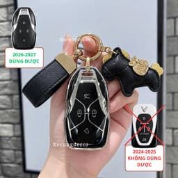 Ốp Chìa Khóa VinFast VF6 VF7 VF8 VF9 Đời 2026-2027 – Ốp Khóa TPU Form Zin Cao Cấp Chống Trầy Chống Bụi 7