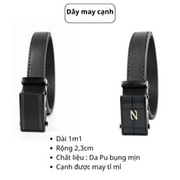 Thắt lưng trẻ em khoá lăn tự động bản 3cm nhiều màu, dây nịt bé nam khoá lăn TE03TN3 5