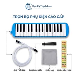 [Tặng 12 bút màu] Đàn Kèn Melodica 32 Phím Đầy Đủ Phụ Kiện Kèm Theo, Dễ Học  Cho Người Mới Bắt Đầu 1