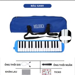 [Tặng 12 bút màu] Đàn Kèn Melodica 32 Phím Đầy Đủ Phụ Kiện Kèm Theo, Dễ Học  Cho Người Mới Bắt Đầu 2