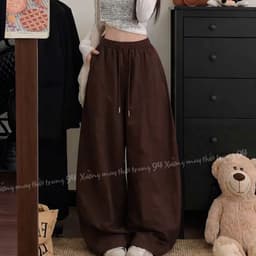 [Deal mở bán] Quần kaki thun hè ống rộng, quần ống rộng cạp chun tôn dáng mẫu mới 2026 (M732) XƯỞNG MAY THỜI TRANG NỮ 94 8
