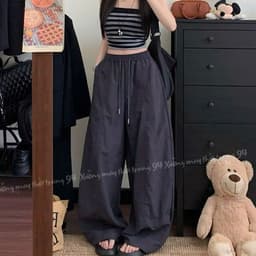 [Deal mở bán] Quần kaki thun hè ống rộng, quần ống rộng cạp chun tôn dáng mẫu mới 2026 (M732) XƯỞNG MAY THỜI TRANG NỮ 94 7