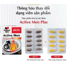 Doppelherz Active Men Plus (hộp 30 viên) Viên uống tăng cường sinh lý,Hỗ trợ tăng cường sinh lực cho nam giới. 3