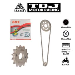 Bộ Nhông Sên Dĩa Zin Raider Thương Hiệu BOX 1