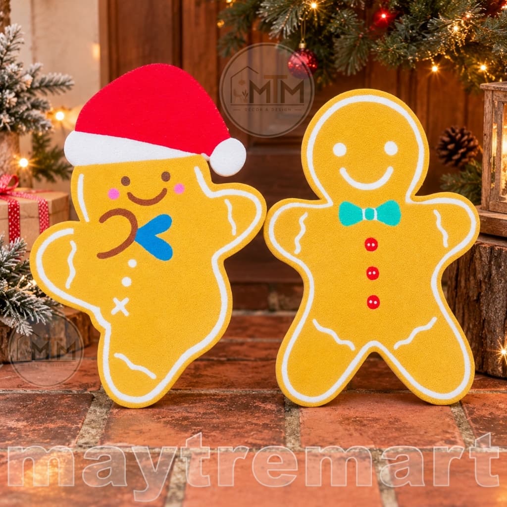 Người Gừng, Mũ Noel Bằng Xốp EPS Trang Trí Giáng Sinh.