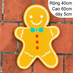 Người Gừng, Mũ Noel Bằng Xốp EPS Trang Trí Giáng Sinh. 2