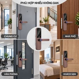 Khóa Điện Tử Laffer LC06 Cho Cửa Gỗ - Bảo Hành 36 Tháng, Chính Hãng, Chất Lượng Cao Cấp 3