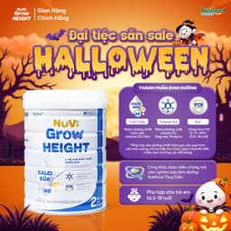 Sữa Bột Nuvi Grow Height 2+ (800G) Phát Triển Chiều Cao Dành Cho Trẻ Trên 2 Tuổi 1