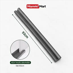 COMBO 3 Thanh Nẹp Chặn Khe Cửa Xốp HanmiMart Ngăn Gió Bụi Côn Trùng Hỗ Trợ Giảm Tiếng Ồn Trong Nhà 3