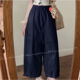 Quần Boom Bèo Gấu Vải Kaki Hàn Phong Cách Hàn Quốc Trẻ Trung Cho Nàng Cá Tính (M005) XƯỞNG MAY THỜI TRANG NỮ 94 9