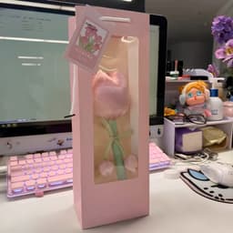 Túi Quà Tặng Búa Ngải Cứu Hoa Tulip Cán Dài – Búa Đấm Lưng Massage Thư Giãn Cơ Thể, Hỗ Trợ Lưu Thông Khí Huyết 5