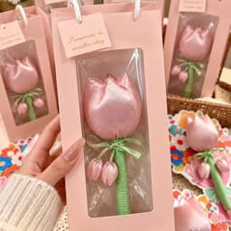 Túi Quà Tặng Búa Ngải Cứu Hoa Tulip Cán Dài – Búa Đấm Lưng Massage Thư Giãn Cơ Thể, Hỗ Trợ Lưu Thông Khí Huyết 8