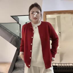 (47-90 KG) ÁO ĐỎ LIỀN, CHẤT COTTON CO GIÃN, FORM LAYING BASIC THANH LỊCH, CHE BỤNG TỐT 3
