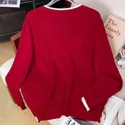 (47-90 KG) ÁO ĐỎ LIỀN, CHẤT COTTON CO GIÃN, FORM LAYING BASIC THANH LỊCH, CHE BỤNG TỐT 7
