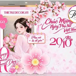 Bảng Trang Trí ngày 20.10, 20.11, Tết Trung Thu, FOMEX CỨNG CÁP nhận mẫu theo yc – Decor Lớp Học, Cửa Hàng, Góc Chụp Ảnh 6