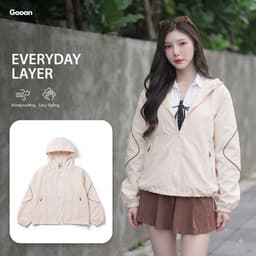 Áo Khoác Nữ Orielle Chống Nắng Chống Mưa, Thoáng Mát và Phong Cách Hàn Quốc - Bảo Vệ UV, Mát Lành Cả Ngày 1