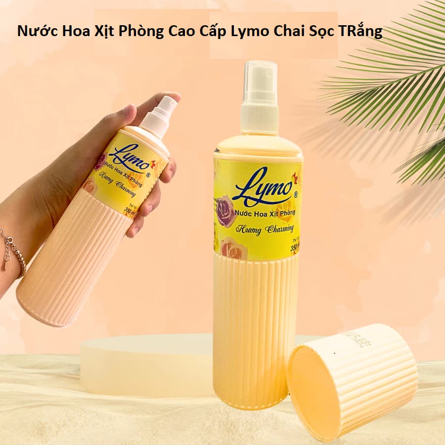 Nước Hoa Xịt Phòng Cao Cấp Lymo Chai Sọc TRắng và Nước Hoa Tinh Dầu Treo Ấn Độ. LMS