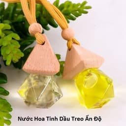 Nước Hoa Xịt Phòng Cao Cấp Lymo Chai Sọc TRắng và Nước Hoa Tinh Dầu Treo Ấn Độ. LMS 8