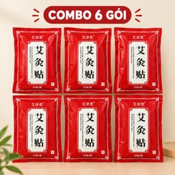 [HÀNG LOẠI 1] Combo 6 túi 300 miếng dán nóng ngải cứu giảm đau nhức cơ thể, vai gáy, đau cơ 1