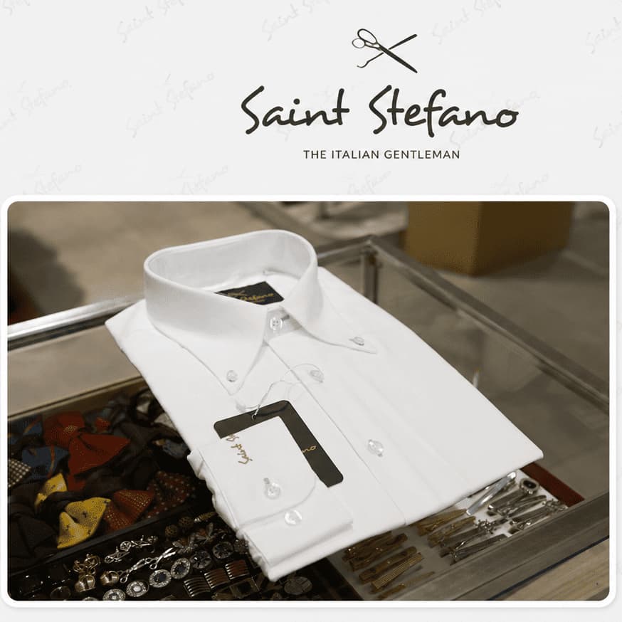 Sơ Mi P195 - Oxford Cotton, Cổ Button Down, Form Relax Fit, Màu Trắng Lịch Lãm, Phong Cách Casual