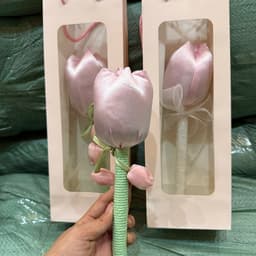 Búa Hoa Tulip Búa Ngải Cứu Đấm Lưng Đả Thông Kinh Lạc Mẫu Hoa Lụa 2