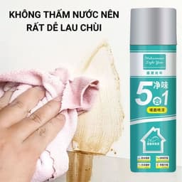 Bình Xịt Sơn Sửa Tường Nhà 5in1 800ml và Tay Cầm Hỗ Trợ Phun Xịt Sơn 3