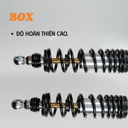 Phuộc Đen Ty Vàng Không Bình Dầu, Có Tăng Chỉnh: Wave, Dream, Future 5