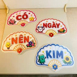 Khẩu Hiệu “Có Công Mài Sắt – Có Ngày Nên Kim” – Trang Trí Lớp Học, Góc Học Tập, Trang Trí Trường Học, Decor Giáo Dục 4