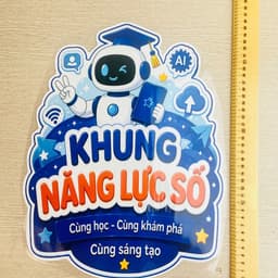 Khung Năng Lực Số – Bộ Trang Trí Khung Năng Lực Số Cho Lớp Học, Trường Học, Giáo Dục Kỹ Năng Số Cho Học Sinh 4