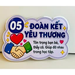 Nội Quy Lớp Học Mẫu 4 – Bảng Nội Quy Trang Trí Lớp Học Mầm Non Tiểu Học, Decor Góc Học Tập, Trường Học 8