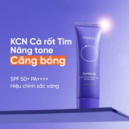 Kem chống nắng Beplain Sunmuse lai vật lý và hóa học bảo vệ da nâng tone SPF 50+ PA++++ 2
