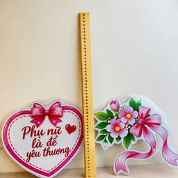 Set Trang Trí Chào Mừng 20/10 – Trang Trí Ngày Phụ Nữ Việt Nam, Decor Bảng Lớp Học, Quà Tặng 20/10 Cho Cô Giáo 6