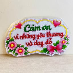 Set Trang Trí Chào Mừng 20/10 – Trang Trí Ngày Phụ Nữ Việt Nam, Decor Bảng Lớp Học, Quà Tặng 20/10 Cho Cô Giáo 3