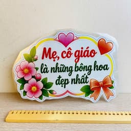 Set Trang Trí Chào Mừng 20/10 – Trang Trí Ngày Phụ Nữ Việt Nam, Decor Bảng Lớp Học, Quà Tặng 20/10 Cho Cô Giáo 7