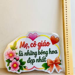 Set Trang Trí Chào Mừng 20/10 – Trang Trí Ngày Phụ Nữ Việt Nam, Decor Bảng Lớp Học, Quà Tặng 20/10 Cho Cô Giáo 8