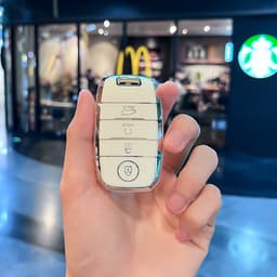 Ốp Chìa Khóa TPU Kia 4 Nút TM, Bọc Remote Kia Seltos, Sonet, Soluto, Rondo,.. Cao Cấp 2