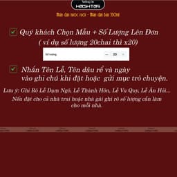[Combo Chai Bầu Link 1 ]  Combo (Nhãn dán + Chai Bầu 330ml + nơ) Trang Trí Đám Cưới, Lễ Dạm Ngõ, Ăn Hỏi. 5