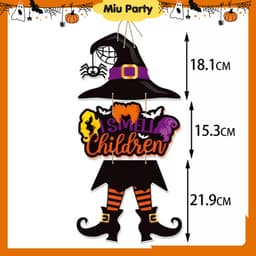 Mẫu Treo Cửa Trang Trí HALLOWEEN, Decor Phông Nền Chụp Ảnh - Miu Party 7