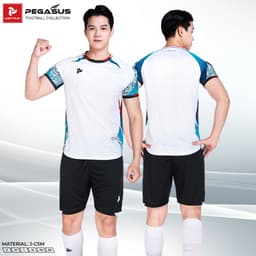 [Chính hãng JustPlay có in sau lưng] Quần áo bóng đá,đồ đá banh Pegasus nhiều màu Chất vải CSM cao cấp 3