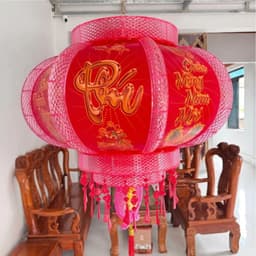 Đèn Lồng Điện Xoay 360 Độ , Cầu Cánh  Rồng  A7 Trang Trí Tết , Decor Tết 3