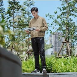 Áo Khoác Bomber Nam Cổ Bo Dệt Cao Cấp - Áo Khoác Dù Nam 2 Lớp Phong Cách Hàn Quốc Lịch Lãm WAJKBF162M 4