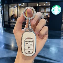 Ốp Chìa Khóa Xe Honda Smartkey TPU Dành Cho Civic 2024-2026, CR-V 2024-2026 Chống Trầy Xước, Va Đập, Chuẩn Form Zin 9