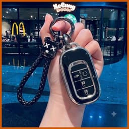 Ốp Chìa Khóa Xe Honda Smartkey TPU Dành Cho Civic 2024-2026, CR-V 2024-2026 Chống Trầy Xước, Va Đập, Chuẩn Form Zin 1