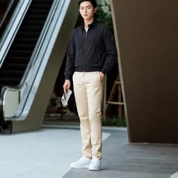 Áo Khoác Nam DGC Cổ Đứng 2 Lớp Cao Cấp WAJKBF185M - Áo Gió Chống Thấm Nước, Cản Gió Nam Tính 4